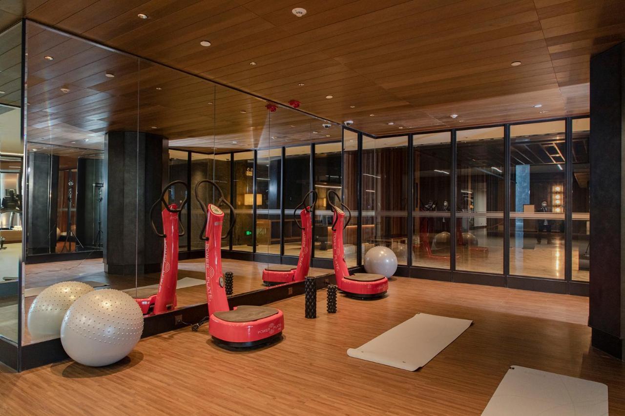 Mumian Beijing Daxing International Airport, Part Of Hyatt Hotell Eksteriør bilde The gym at the hotel