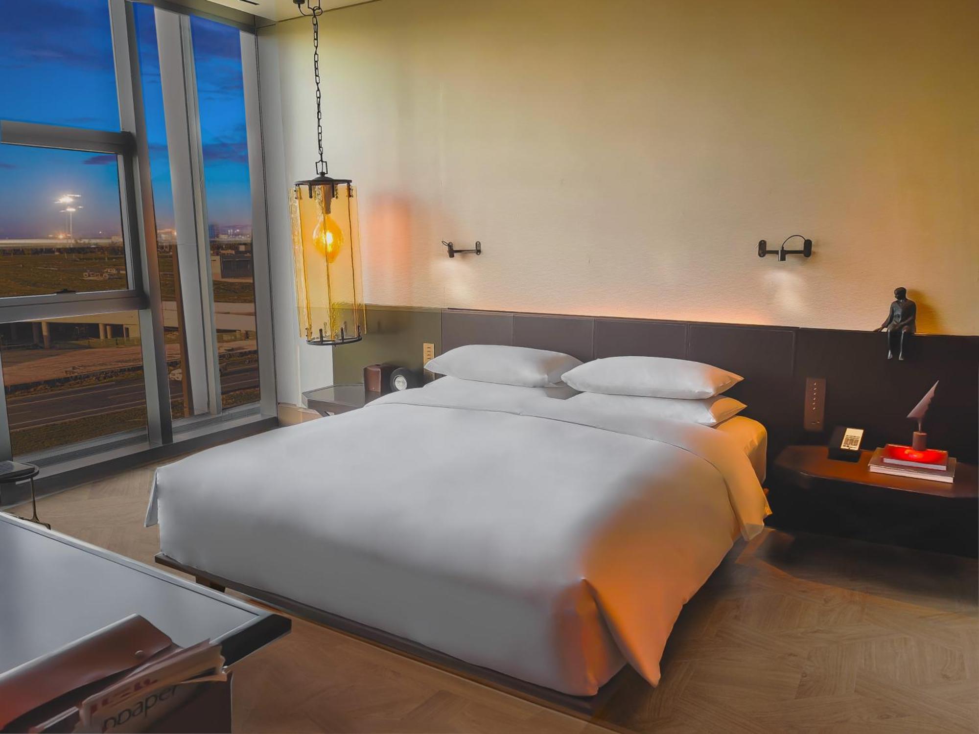 Mumian Beijing Daxing International Airport, Part Of Hyatt Hotell Eksteriør bilde A bedroom at the hotel