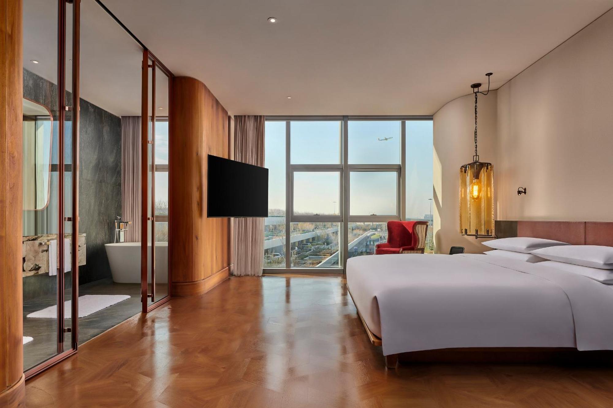 Mumian Beijing Daxing International Airport, Part Of Hyatt Hotell Eksteriør bilde Deluxe Room